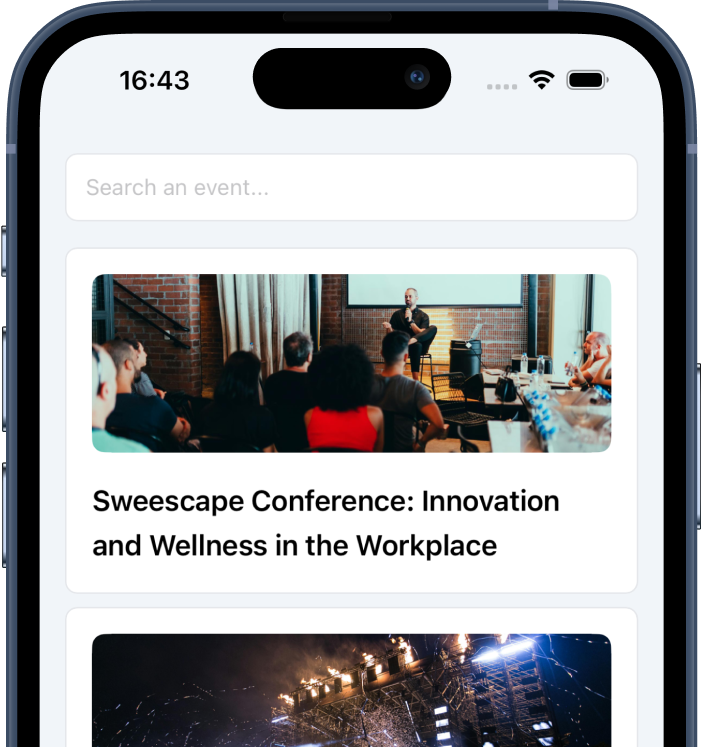 Sweescape mobile créé par étudiant entrepreneur entrepreneuriat Epitech