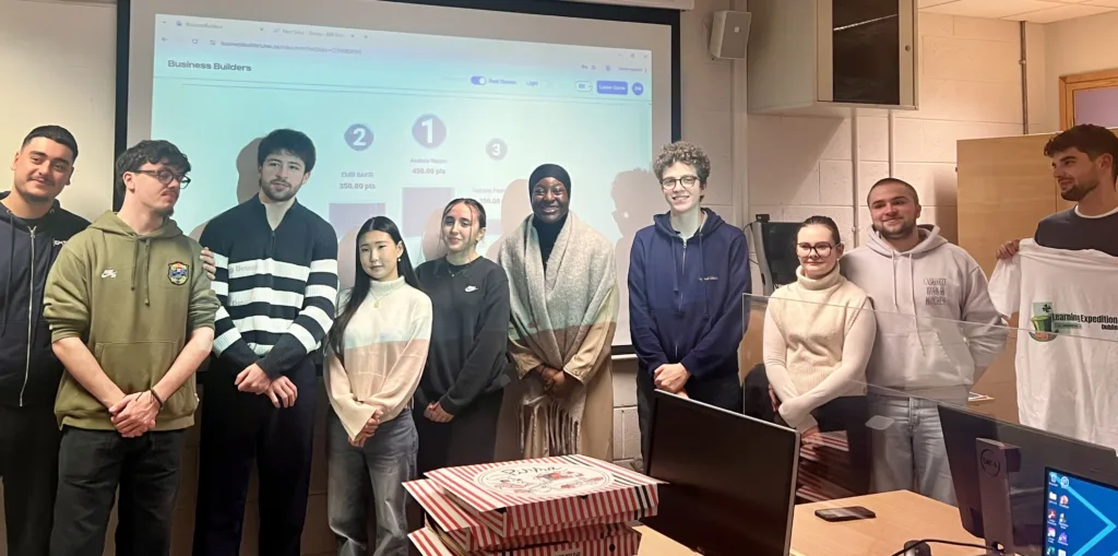 Étudiants Epitech au TUD lors d'un business game à Dublin